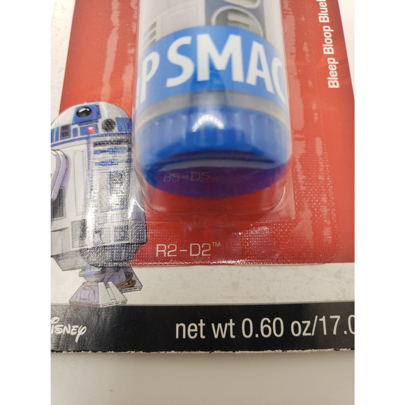 STAR wars R2-D2 lip smacker bleep boop blueberry - Picture 2 of 2
